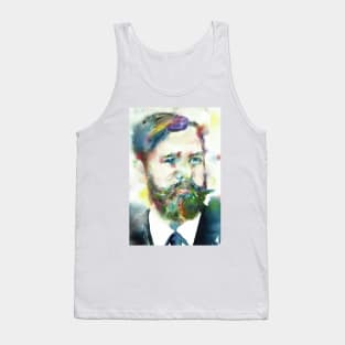 SIGMUND FREUD - watercolor portrait.5 Tank Top